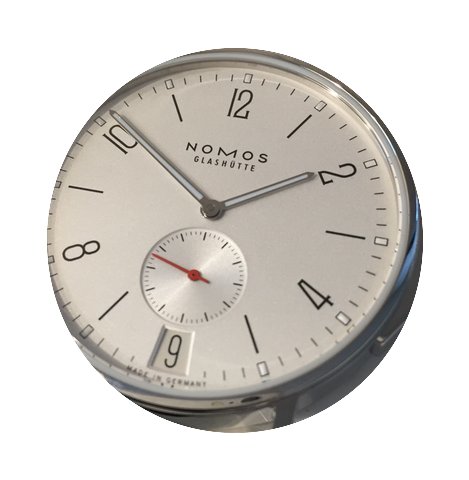 Nomos Ahoi Datum Lederband - Deutsche Au...