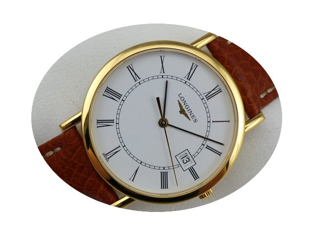 Longines Presence Quarz - Gold 750 / 18K...