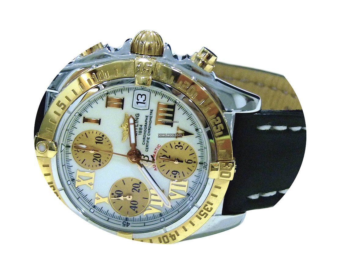 Breitling Chrono Cockpit Steel And Rose ...