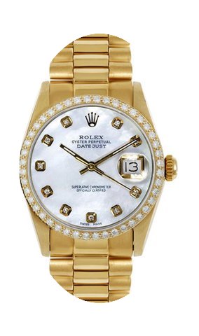 Rolex Women's President Midsize Custom D...
