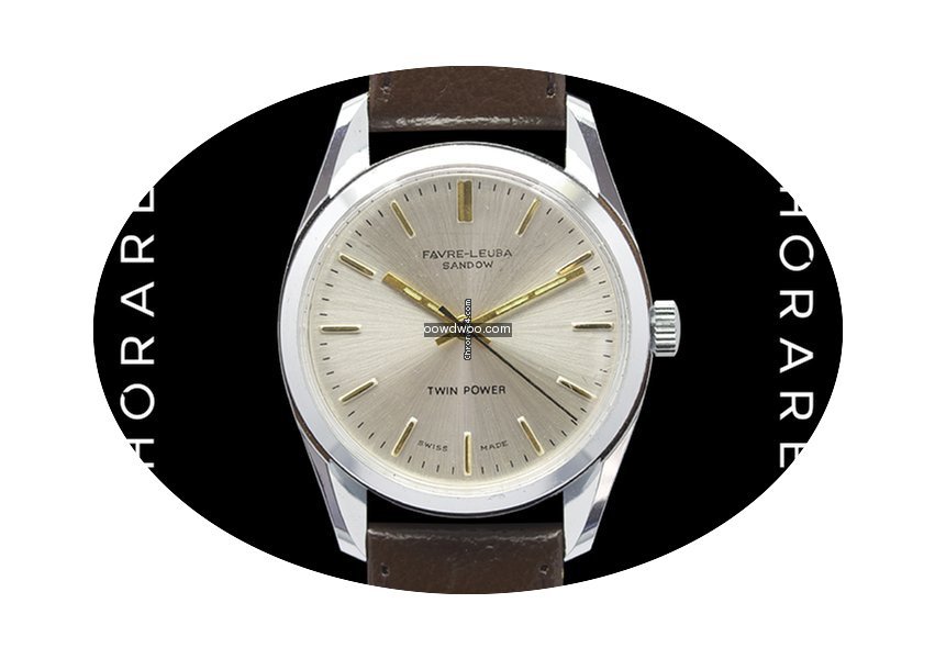Favre-Leuba Sandow Twin Power, Manual, N...