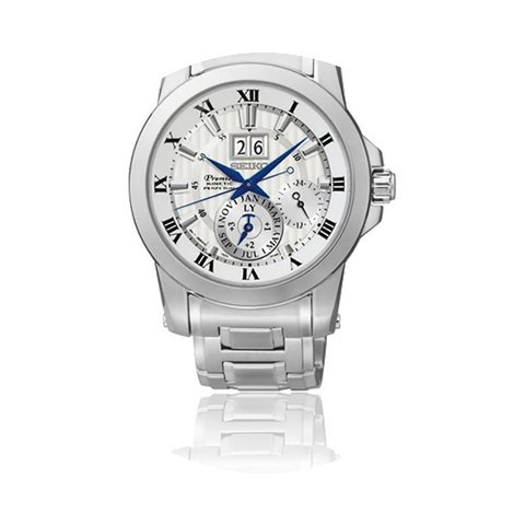 Seiko Premier Kinetic Perpétuel Acier S...