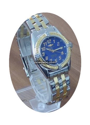 Breitling Callistino Stahl / 18k Gold re...