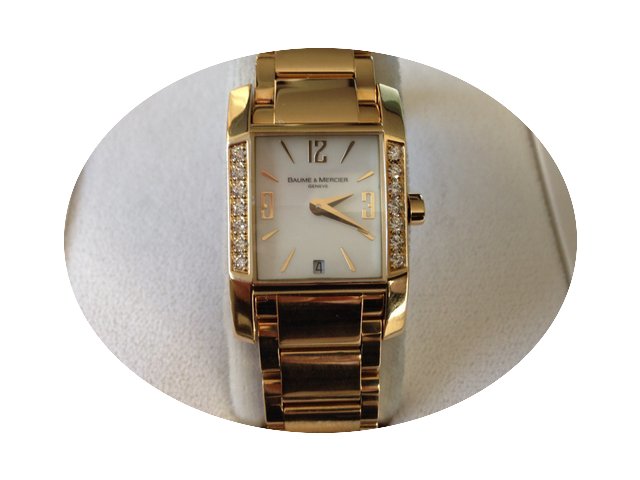 Baume & Mercier Hampton Uhr Gold Qua...
