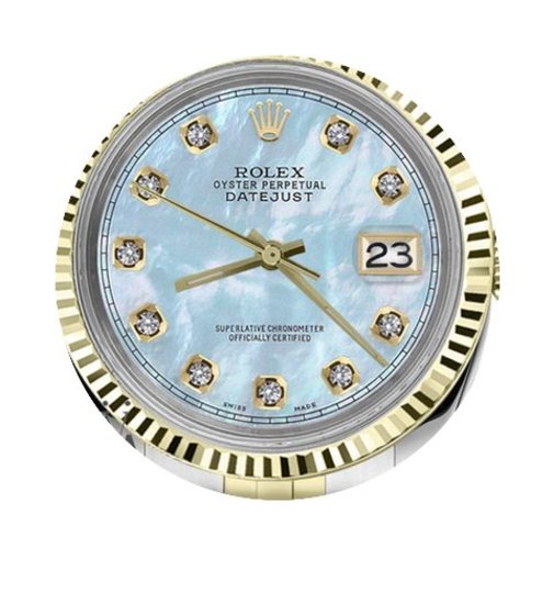 Rolex Men`s Rolex 36mm Datejust2tone Bab...