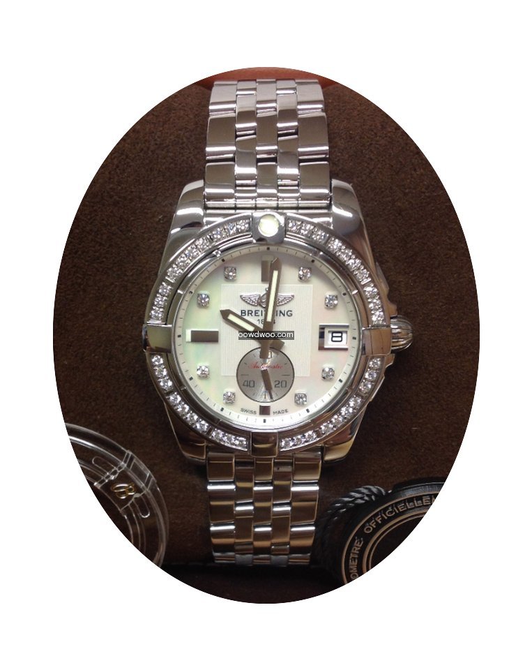 Breitling Galactic 36 A37330 - Box & Pap...