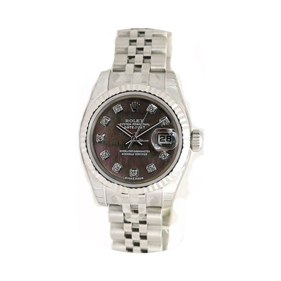 Rolex Datejust Lady's Stainless Steel He...