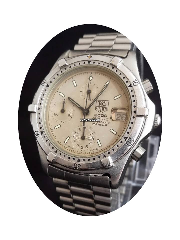 TAG Heuer 262.206/1 2000 Series Quartz p...