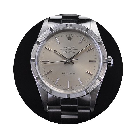 Rolex Oyster Perpetual Air King 34mm Eng...