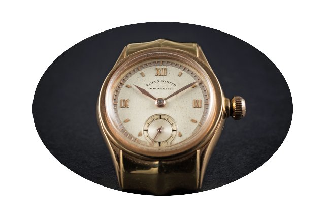 Rolex 18K SOLID GOLD HOODED OYSTER CHRON...