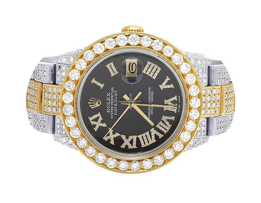 Rolex Mens Rolex 18K/ Steel Datejust Two...