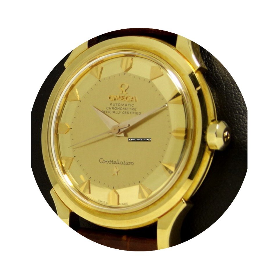 Omega | Constellation Pie Pan Yellow Gol...