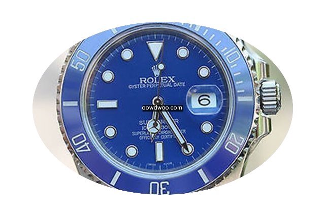 Rolex Stainless Steel Submariner W/ Cust...