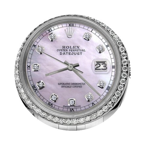 Rolex Ladies Rolex 31mm Datejust Pink Mo...