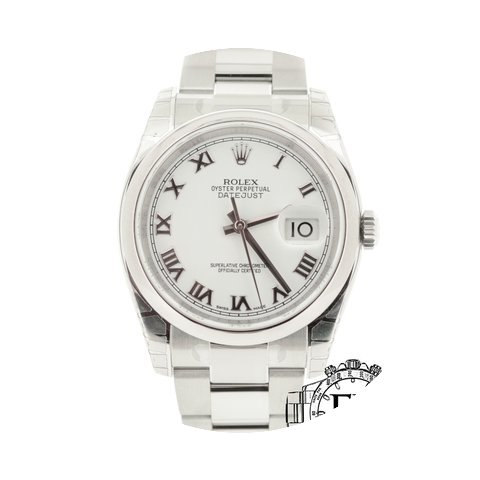 Rolex Datejust Steel Smooth Steel Bezel ...