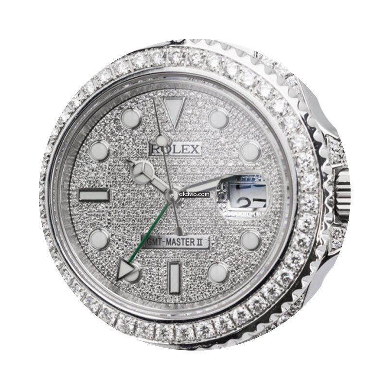 Rolex GMT-Master II Stainless Steel Cust...