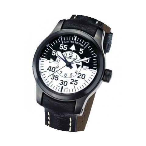 Fortis B-42 Flieger Black Cockpit GMT Li...