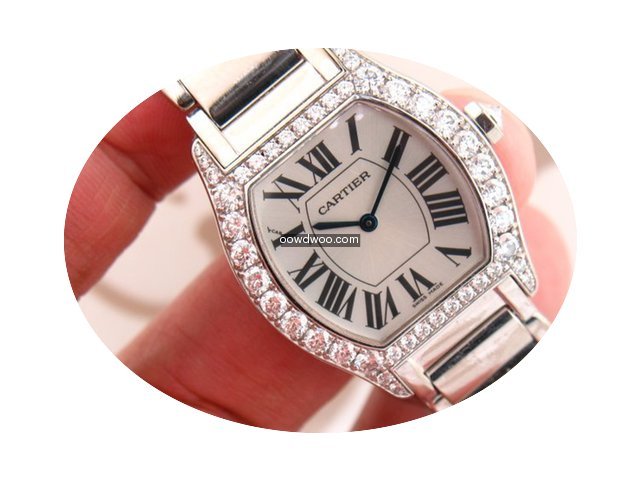Cartier Tortue ref. WA5072W9 18K White G...