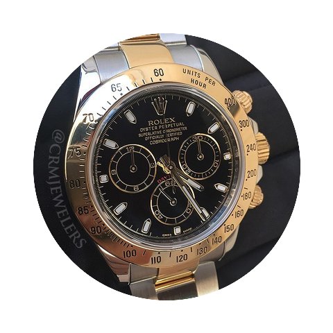 Rolex Daytona Two-Tone Black...