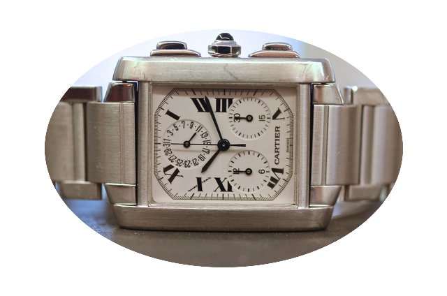 Cartier Tank Francese Crono...