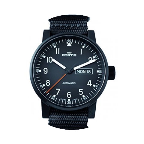 Fortis Spacematic Pilot Professional Bla...