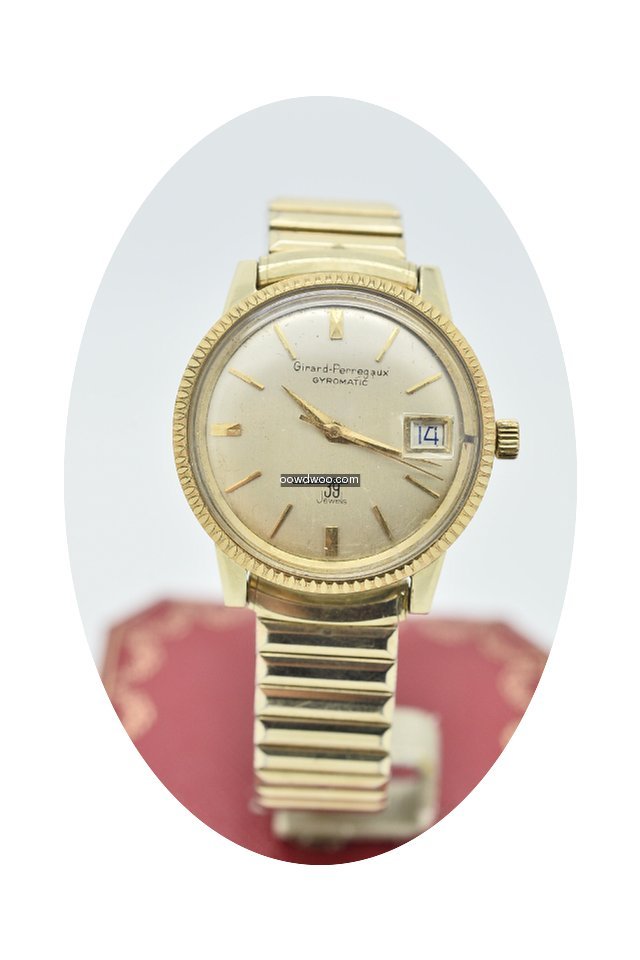 Girard Perregaux Gyromatic Vintage Silve...