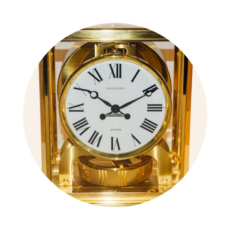 Jaeger-LeCoultre Atmos Classique Gold Pl...