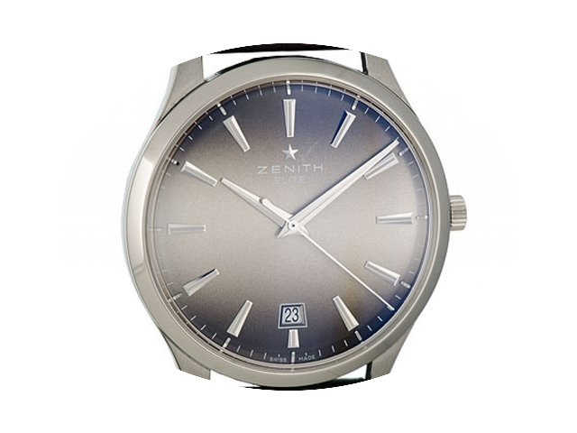 Zenith Elite Central Second Stahl Automa...