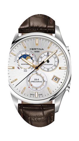 Certina DS-8 Moon Phase C033.450.16.031....