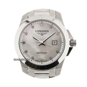 Longines Conquest Diamond Quartz Ladies ...