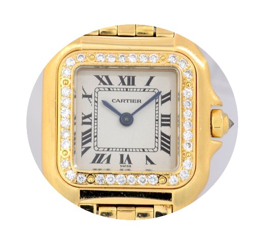 Cartier Panthere 18K Gold Diamonds Luxus...