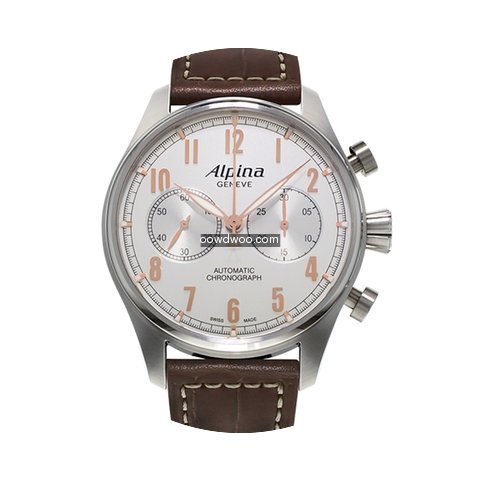 Alpina Startimer Classic Brown and Steel...