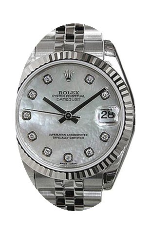 Rolex Datejust Ladies Midsize 178274-MOP...