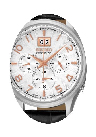 Seiko Chrono SPC087P1 Sportliche Herrenu...