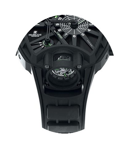 Hublot Key of Time Black Dial Titanium M...
