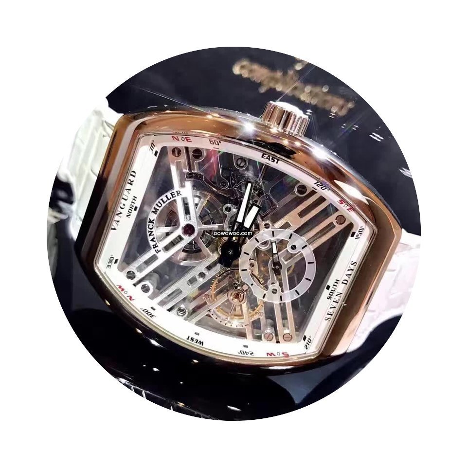 Franck Muller Vanguard Skeleton Tourbill...