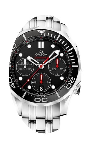 Omega Seamaster 300m Diver Co-Axial Chro...