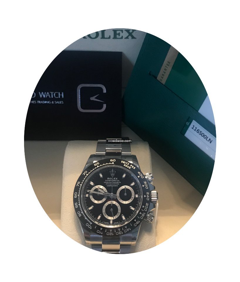 Rolex Daytona NEW MODEL Black Dial Ceram...