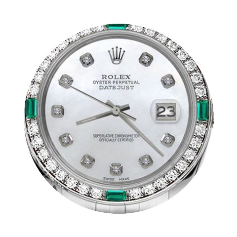 Rolex Ladies Rolex 26mm Datejust White E...