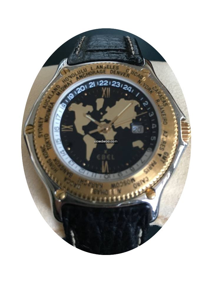 Ebel Voyager World Time GMT...