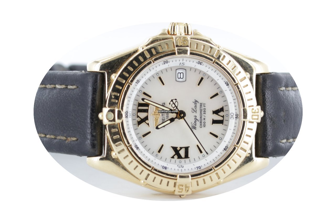 Breitling Lady Wings Chronometre Gold #1...