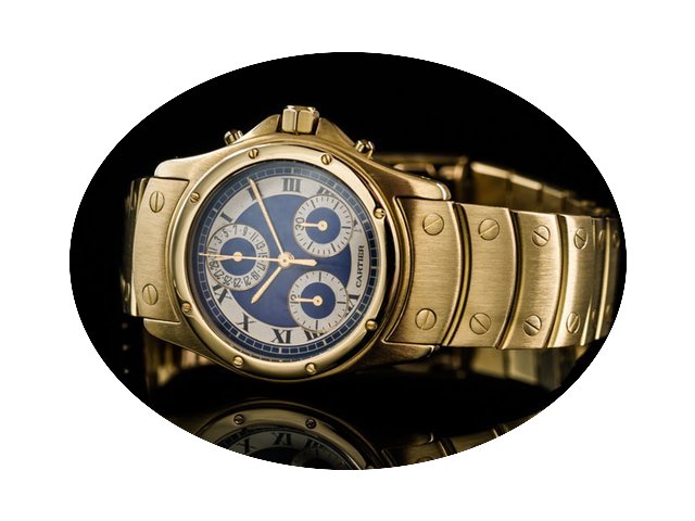 Cartier Santos Ronde´chronograph Lady...