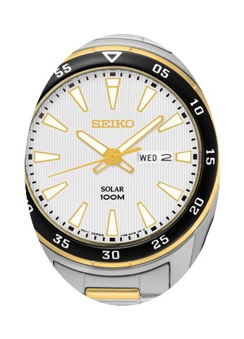 Seiko Solar SNE394P1 Sportliche Herrenuh...