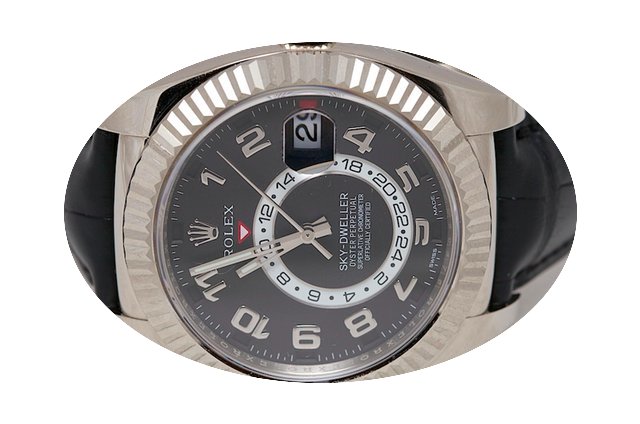 Rolex Sky Dweller 18K Solid White Gold...