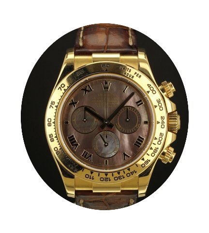 Rolex Daytona 116518 yellow gold mother ...