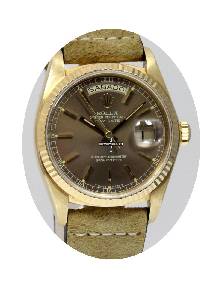 Rolex Day-Date Or 18kt - Rare Dial...