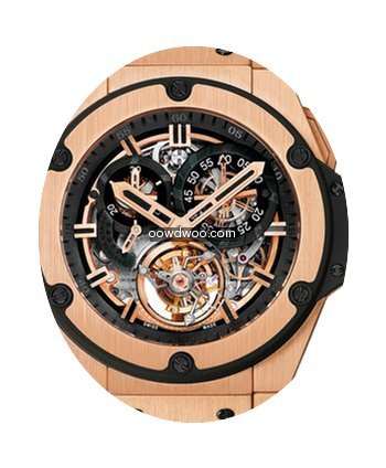 Hublot King Power Chrono Tourbillon Gold...