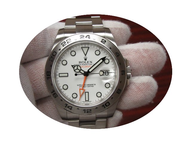 Rolex Explorer II White Dial...