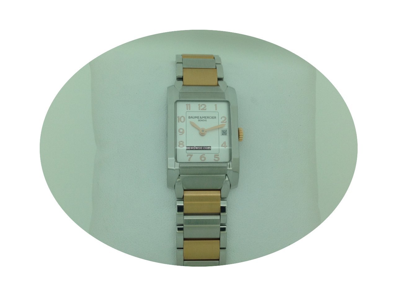 Baume & Mercier Hampton Rectangular...