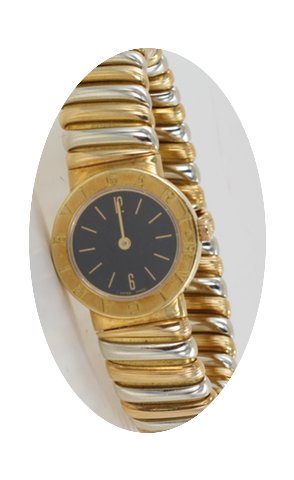 Bulgari Bvlgari Tubogas Gelbgold Weißgo...